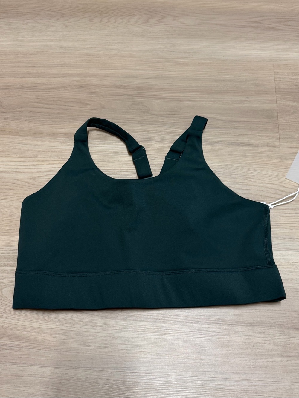 POPFLEX Dark Teal High-Neck Support Sports Bra
